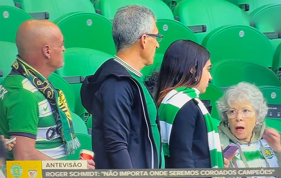 Adepto abandonou o Estádio de Alvalade por não se sentir seguro estava