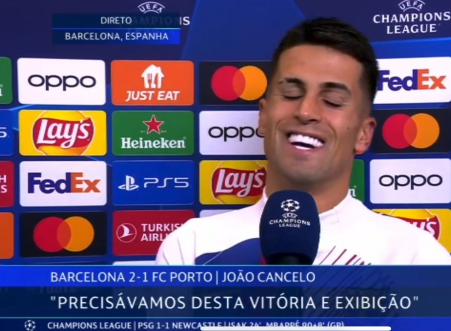 Jo O Cancelo Fala Do Benfica Ap S Marcar Ao Fc Porto Ainda Mais