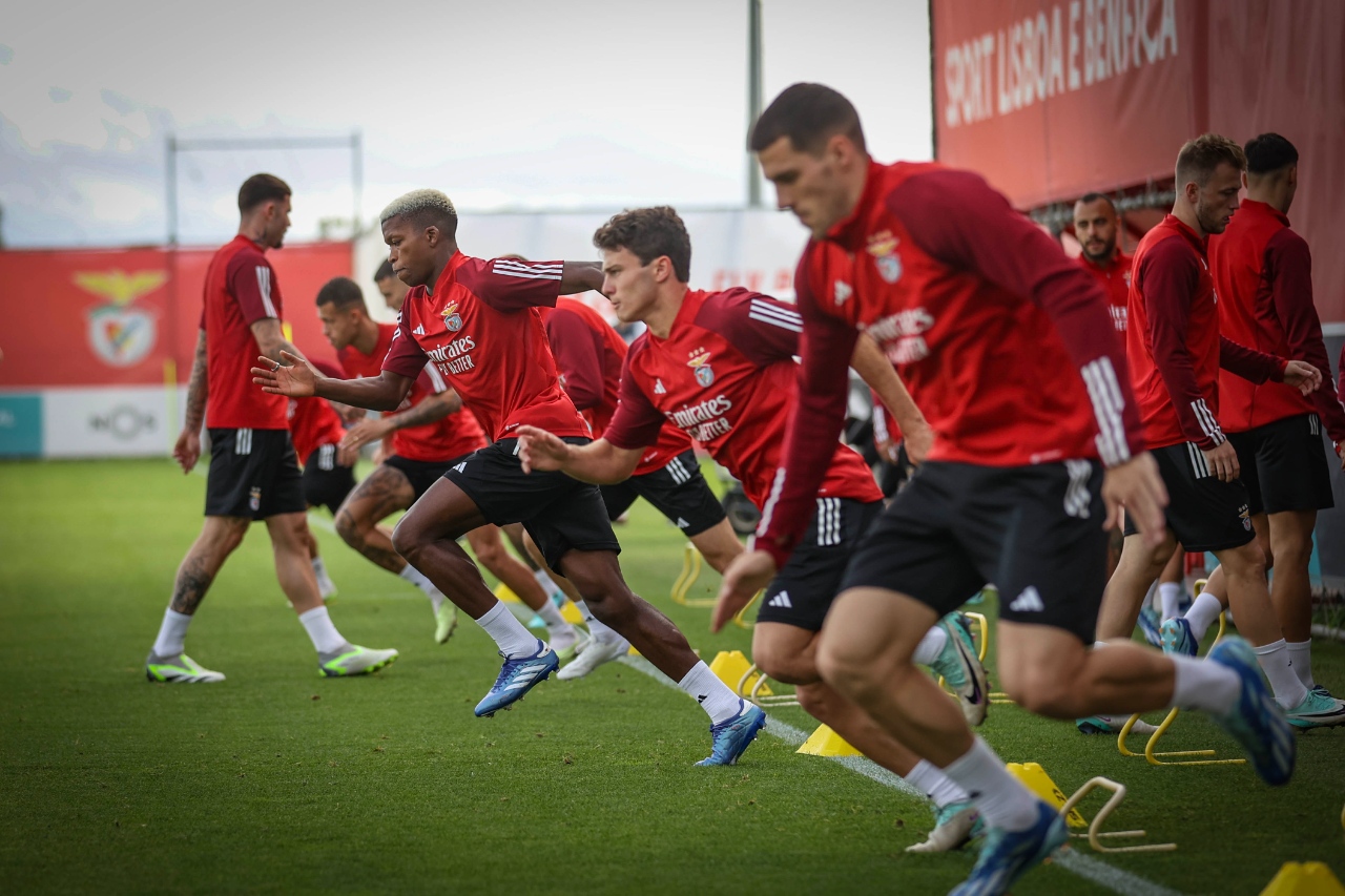 O onze provável do Benfica para o jogo frente ao Moreirense Futebol