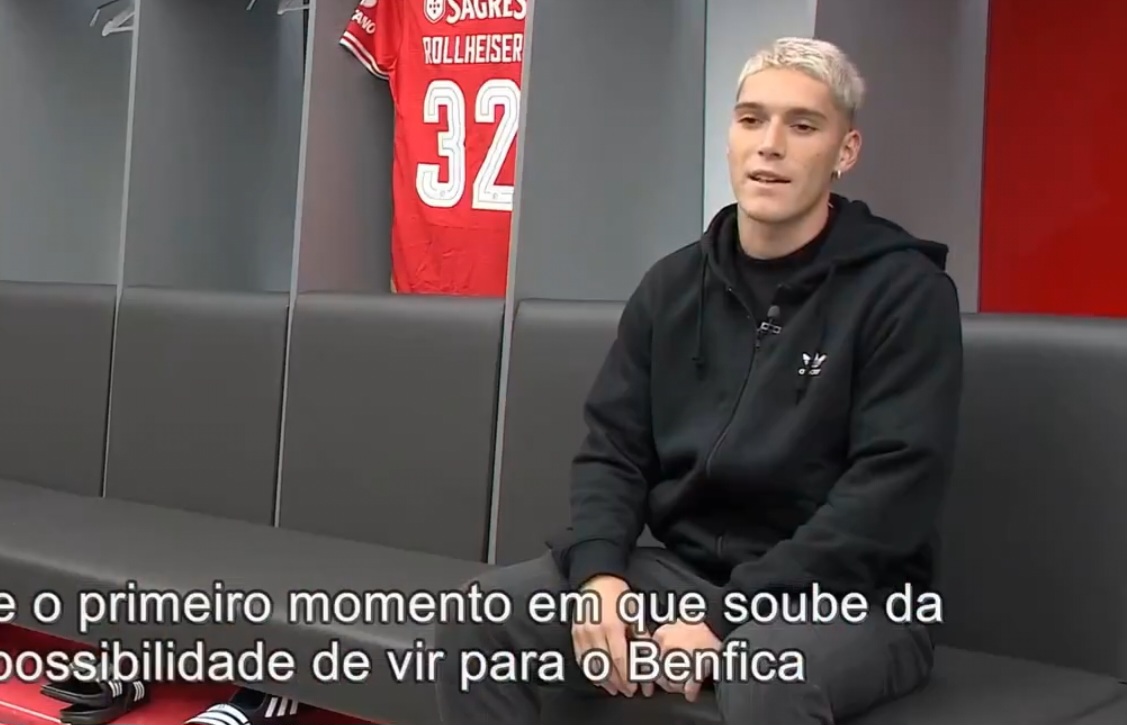 (VÍDEO) Rollheiser Já Fala Como Jogador Do Benfica E Revela Onde é ...