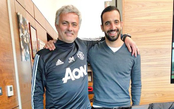 José Mourinho e Rúben Amorim