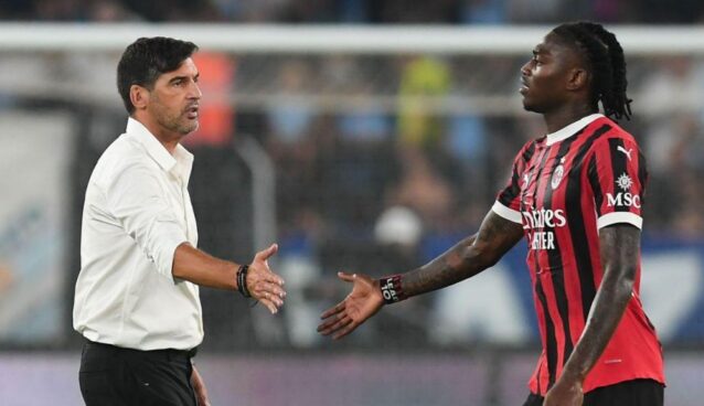 Paulo Fonseca e Rafael Leão