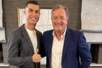 Cristiano Ronaldo e Piers Morgan