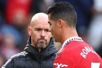 Erik Ten Hag e Cristiano Ronaldo