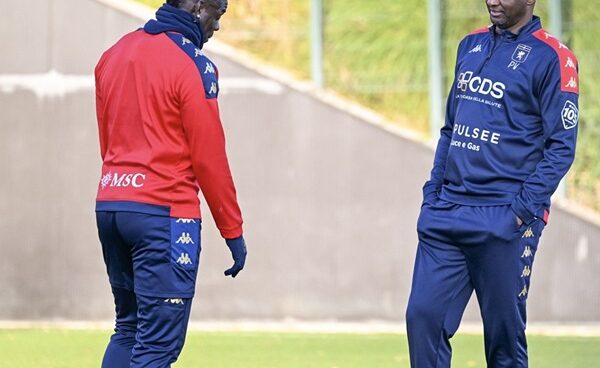 Balotelli e Patrick Vieira