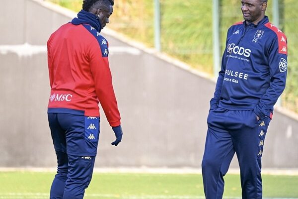 Balotelli e Patrick Vieira