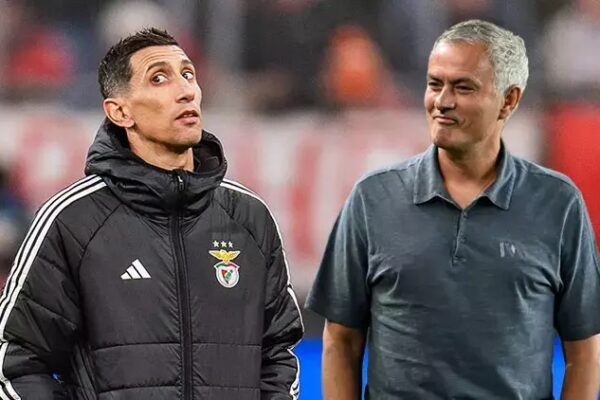 Di Maria e José Mourinho