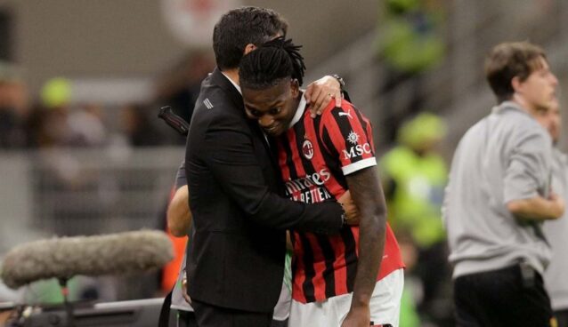 Paulo Fonseca e Rafael Leão