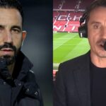 Rúben Amorim e Gary Neville