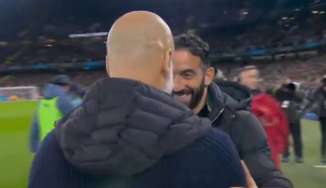 Guardiola e Ruben Amorim