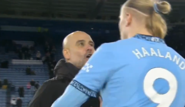 Guardiola e Haaland