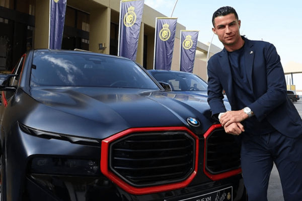 Cristiano Ronaldo BMW