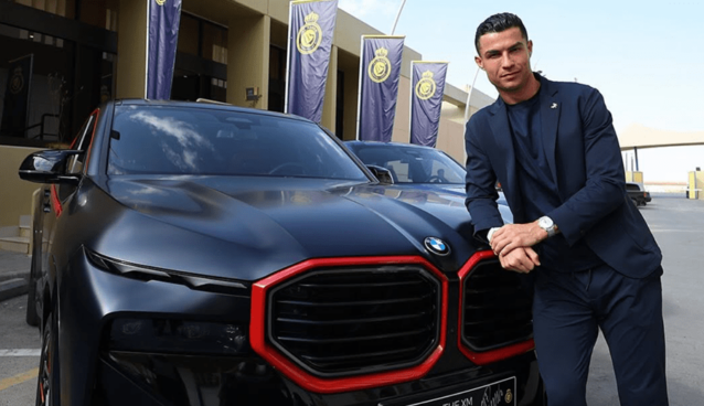 Cristiano Ronaldo BMW