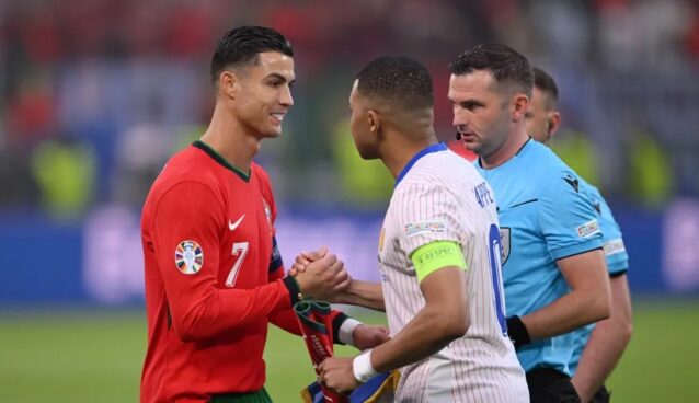 Cristiano Ronaldo e Mbappé