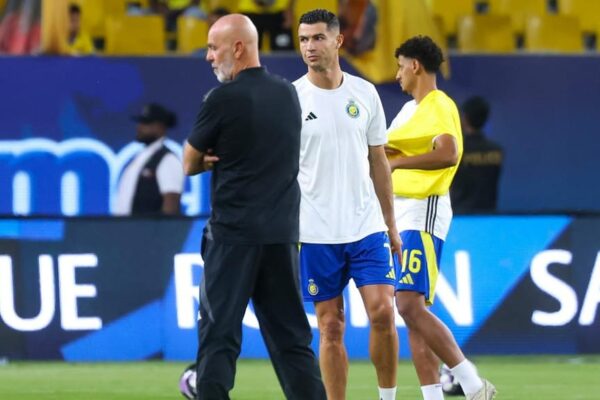 Cristiano Ronaldo e Pioli