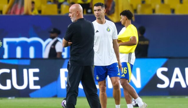 Cristiano Ronaldo e Pioli