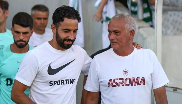 Ruben Amorim e José Mourinho