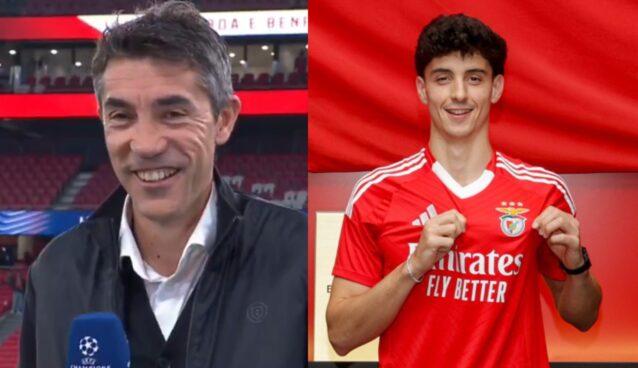 Bruno Lage e Manu Silva