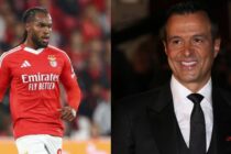 Renato Sanches e Jorge Mendes