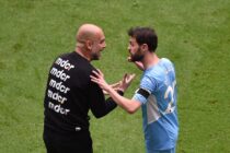 Guardiola e Bernardo Silva