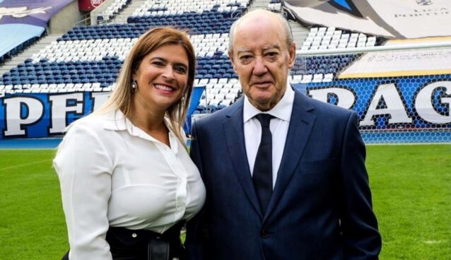 Sandra e Pinto da Costa